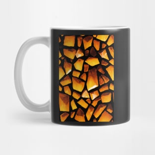 Jewel Pattern - Amber, for a bit of luxury in your life! #3 Mug